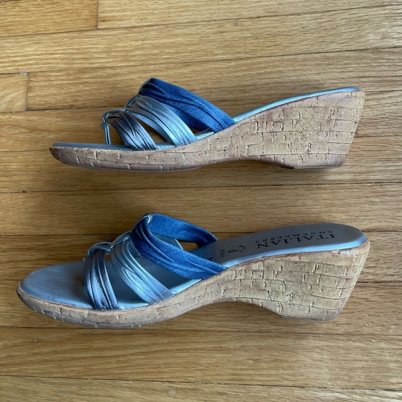 Italian Shoemakers Wedge Heels.  Size 8.5. Great Used Condition - Picture 5 of 8